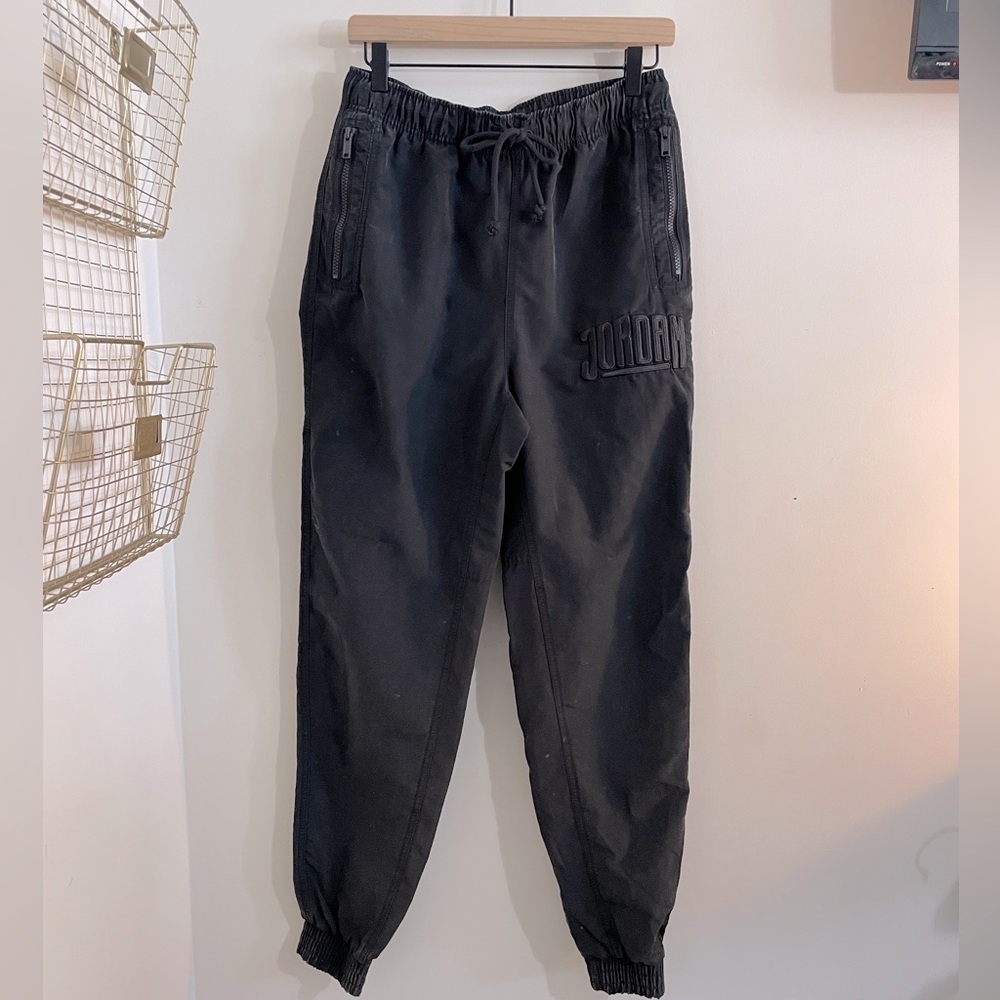 Jordan- acid washed black joggers (never worn)